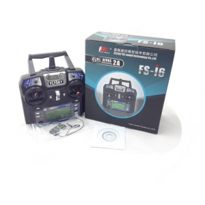 Аппаратура управления 6-канальная FlySky FS-i6 2.4Ghz с приёмником FS-iA6